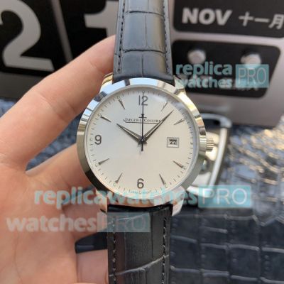 ZF Factory Swiss Jaeger Lecoultre Silver Dial SS Watch 39mm